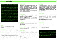 Programme JE 06 05 2009