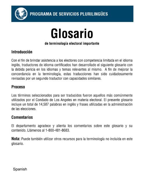 Glosario - media information