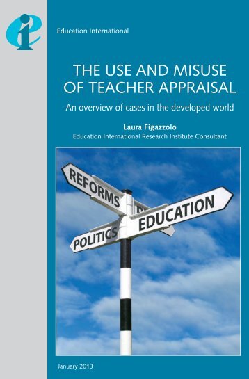 The use and misuse of teacher appraisal - Education International