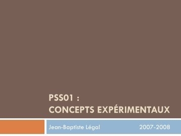 Concepts 2007-1.pdf - Jean-Baptiste LÃ©gal - Free