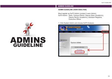 SuFO Guideline - i-Learn Portal â UiTM e-Learning Portal