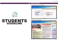 SuFO Guideline - i-Learn Portal â UiTM e-Learning Portal