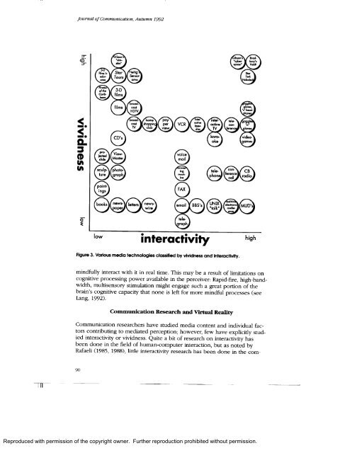 Defining Virtual Reality: Dimensions Determining Telepresence