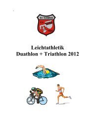 Jahresrücklick 2012 - SV Kasing