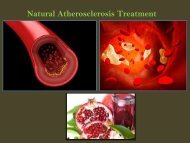 Natural Atherosclerosis Treatment