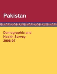 Demographic and Health Surveys