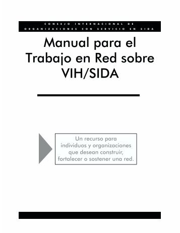 Manual para el Trabajo en Red sobre VIH/SIDA - icaso