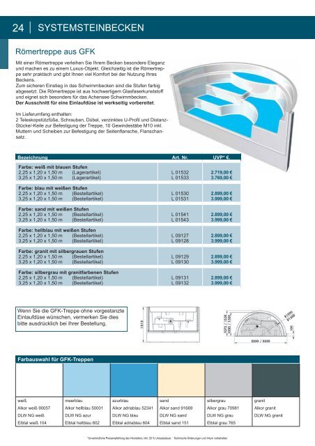 arcana Schwimmbadkatalog 2015/2016