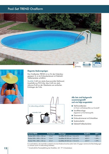 myPOOL Schwimmbadkatalog 2015/2016