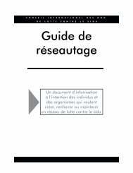 Guide de réseautage - icaso