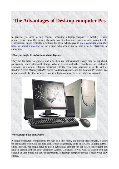 Laptops Laptops