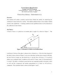 Friction Lab Handout - Singhose