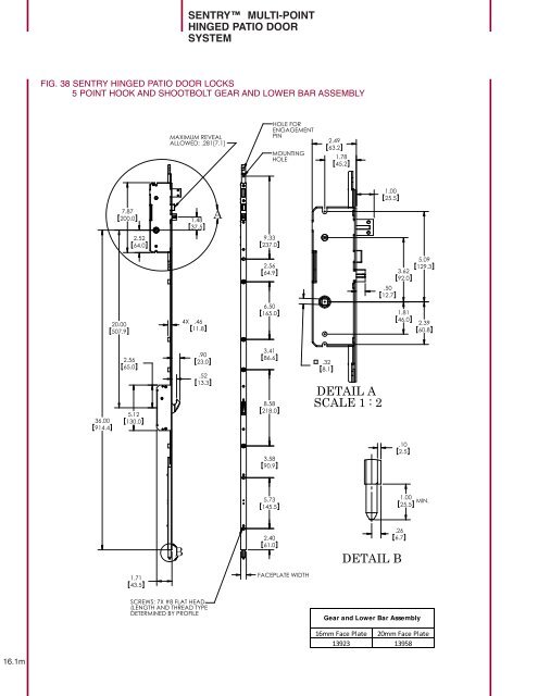 sliding patio door - Truth Hardware