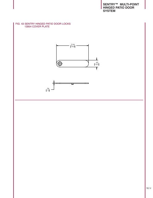 sliding patio door - Truth Hardware