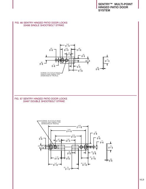 sliding patio door - Truth Hardware