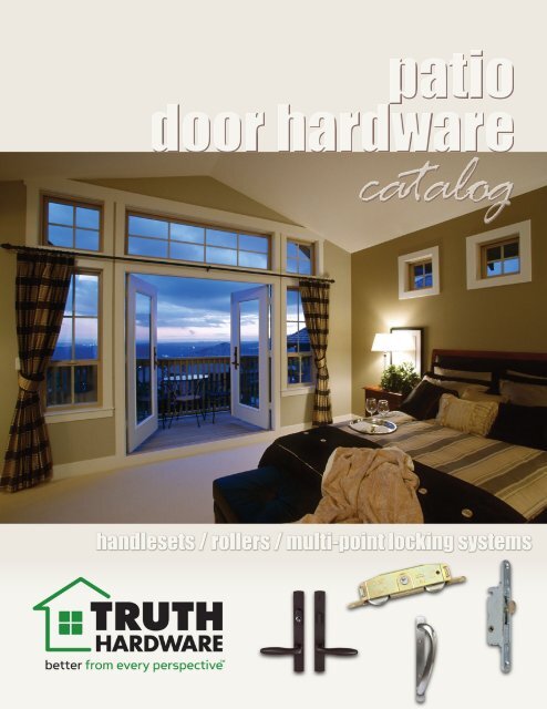 sliding patio door - Truth Hardware