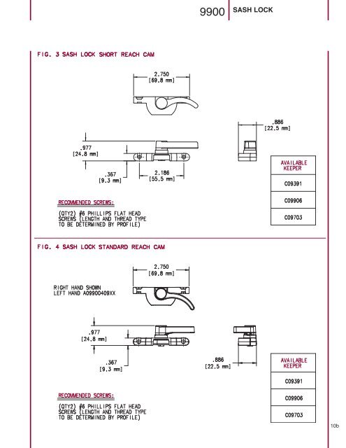 SASH LOCK - Truth Hardware