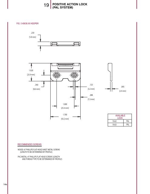 SASH LOCK - Truth Hardware