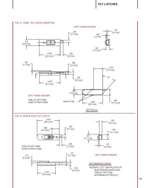 SASH LOCK - Truth Hardware