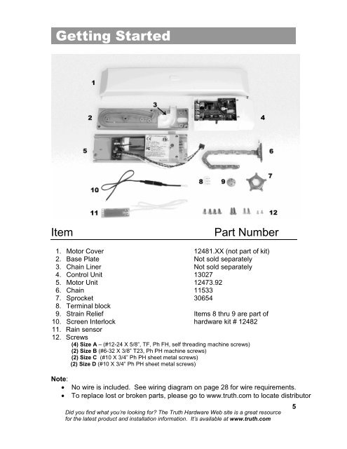 Sentry II - Truth Hardware