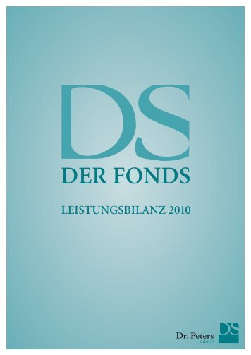 DER FONDS - Leistungsbilanzportal