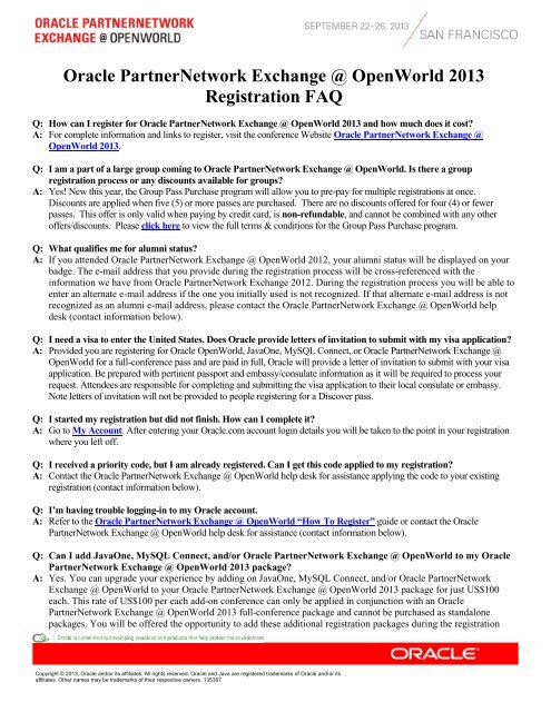 Registration FAQ - ACTIVEevents.com