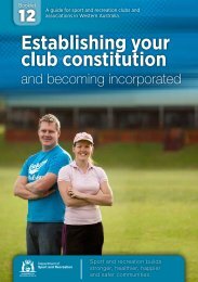 Establishing your club constitution - ClubsOnline