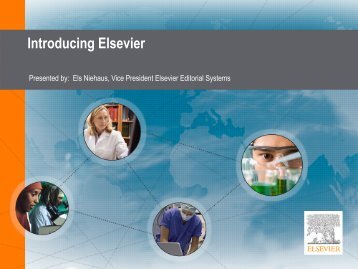 Introducing Elsevier - Activeevents
