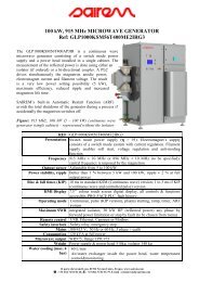 100 kW, 915 MHz MICROWAVE GENERATOR Ref ...