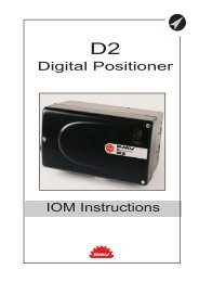 IOM Instructions Digital Positioner - Flowserve Corporation