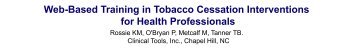 Web-Based Training in Tobacco Cessation Interventions for Health ...