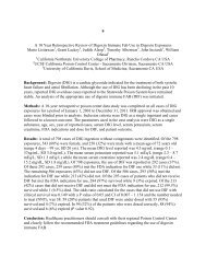 NACCT Poster Abstracts 2012 - The American Academy of Clinical ...