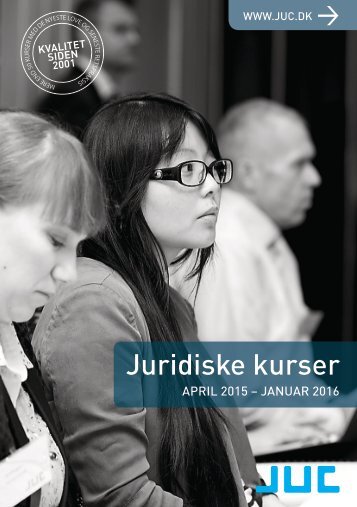 JUC kurser for advokater og jurister 2-2015