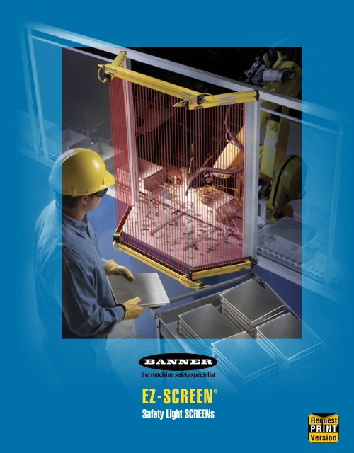 Banner Ez Screen Brochure Pn73111 Banner Engineering