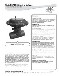 view sales bulletin (pdf) - dyna-flo control valves