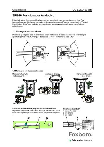 SRI990 Posicionador AnalÃ³gico - FOXBORO ECKARDT GmbH