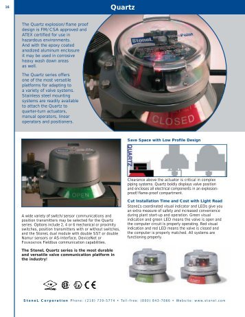 StoneL Quartz - Forgy Process Instruments