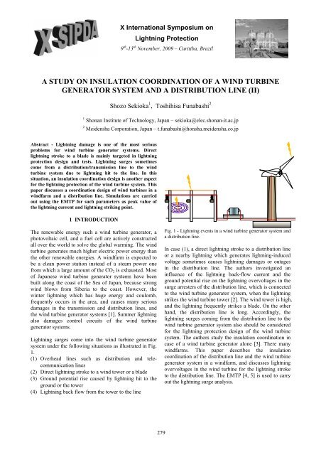 A STUDY ON INSULATION COORDINATION OF A WIND TURBINE ...