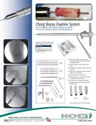 Cheng Biopsy Trephine System - PDF Flyers - Innomed, Inc.