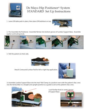 Set-Up Instructions - Innovative Medical Products