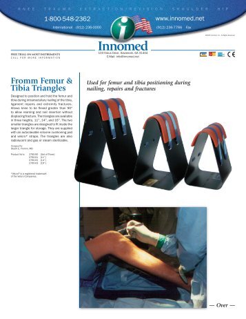 Download Product Brochure (PDF) - Innomed, Inc.