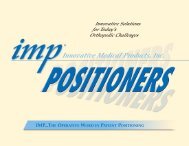 Positioner Brochure - Innovative Medical Products