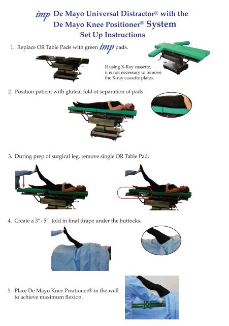 Set-Up Instructions - Innovative Medical Products