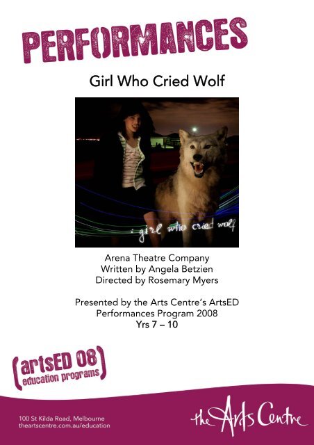 EDUCATION KIT: Girl Who Cried Wolf - AustralianPlays.org