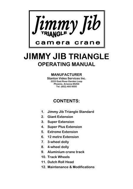 Jimmy Jib Triangle Wiki