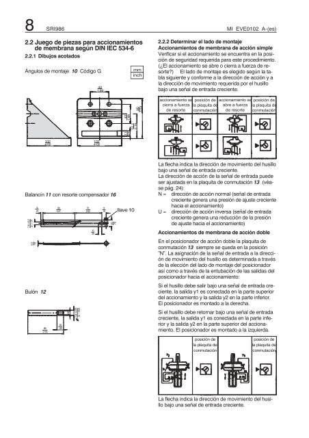 SRI986 Posicionador electroneumÃ¡tico - FOXBORO ECKARDT