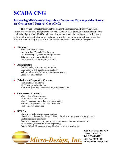 Scada Cng Micro Design Inc
