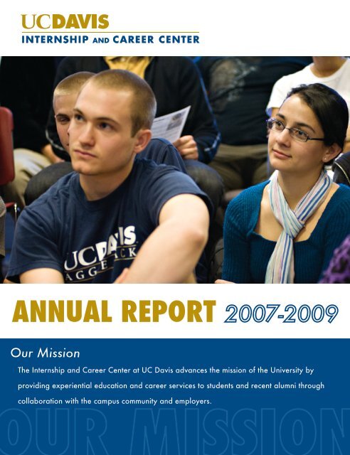 ANNUAL REPORT - UC Davis / Internship and Career Center