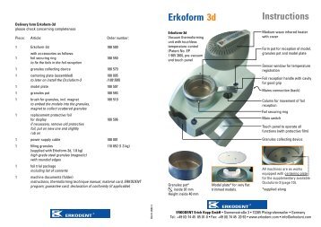 Erkoform-3d Instructions - Erkodent