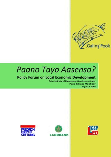 [Year] Paano Tayo Aasenso? - Galing Pook Foundation